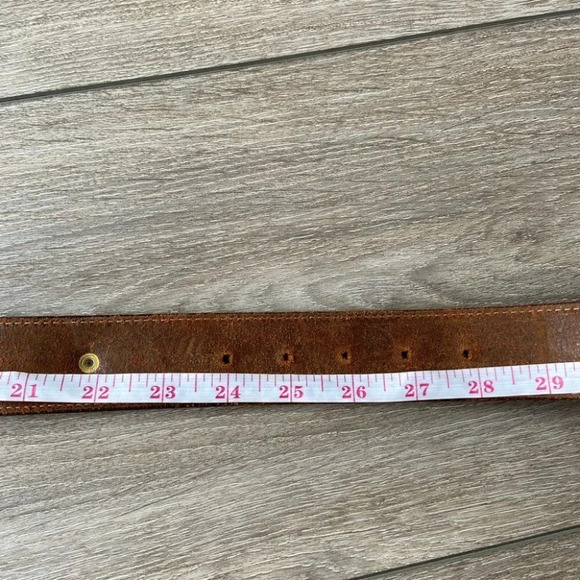 Vintage Kudos Boho Western Leather Belt - Picture 14 of 14